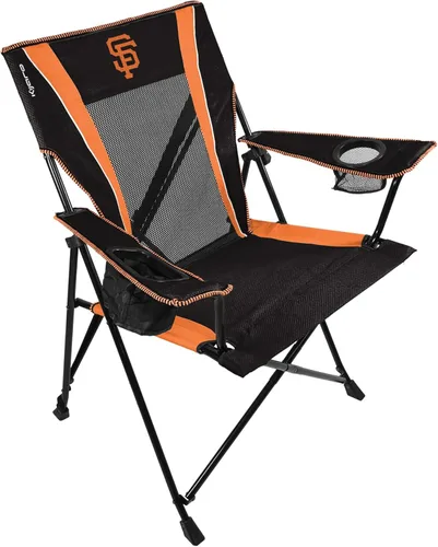 Miniatura 26 de Kijaro Dual Lock Pro, Silla plegable para fanáticos de deportes, 26" L x 35.5" W x 37" H, Carolina Panthers