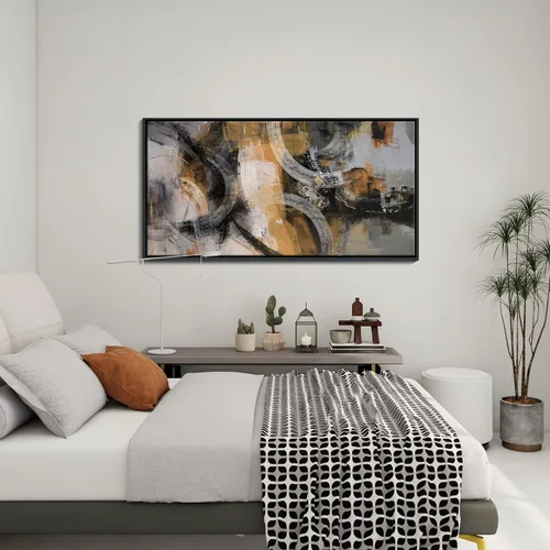 Miniatura 5 de KLAKLA Arte Moderno para Decoración de Paredes - Arte de Pared Grande para Sala de Estar, Oficina, Dormitorio - Cuadros de Lienzo de Arte de Pared