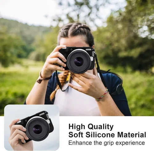 Miniatura 6 de Easy Hood Funda R50V, funda protectora de silicona suave para cámara digital Canon EOS R50 V, funda ligera para cámara EOS R50V, protector de piel