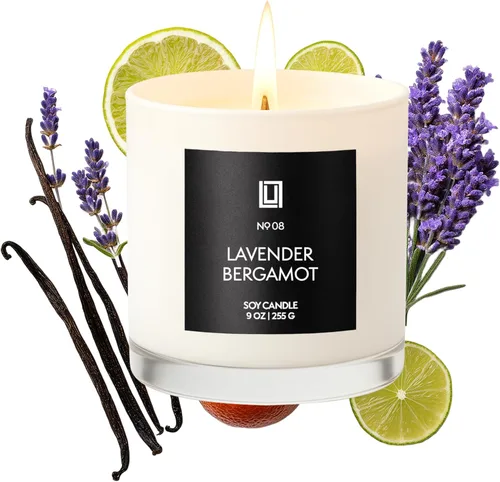 Miniatura 47 de Lulu Candles Sweet Pea, Jasmine & Apple Vela perfumada en tarro de soja de lujo Vertida a mano en los Estados Unidos Altamente perfumada