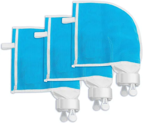 Miniatura 8 de 280 bolsas de hojas para limpiador de piscinas con cremallera de mayor capacidad K15, red de repuesto compatible con Polaris 280 480 limpiador