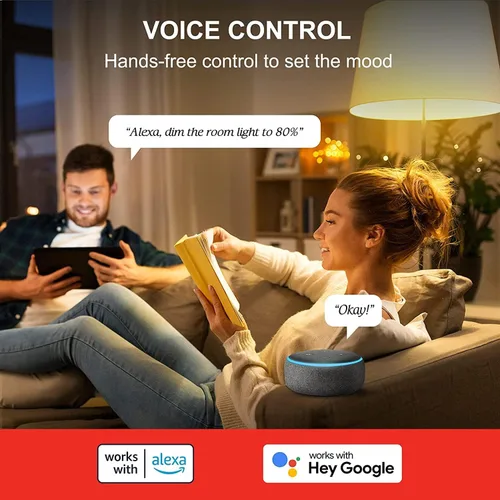 Miniatura 3 de Sengled Foco inteligente, bombillas WiFi, bombilla de luz Alexa regulable, bombillas inteligentes que funcionan con Alexa y Google Home, A19 blanco