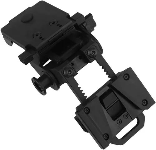 Miniatura 6 de Aetheria Soporte de visión nocturna L4G24 para PVS15/PVS18/GPNVG18, montaje abatible para gafas de visión nocturna para cascos WoSporT Fast (negro)