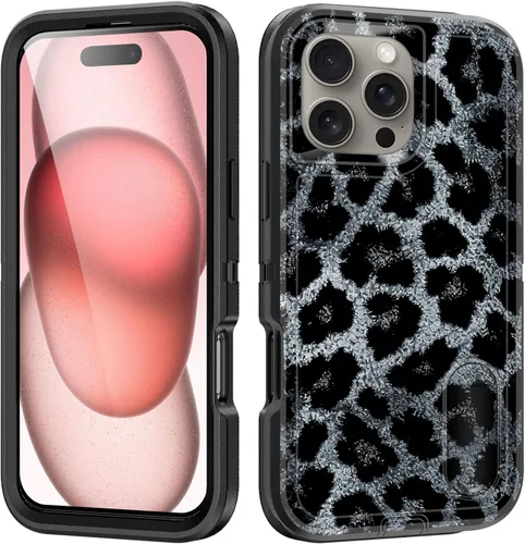 Miniatura 54 de Funda para iPhone Air con soporte integrado, a prueba de golpes, polvo y caídas, 3 capas, grado militar, funda protectora para iPhone Air de 6.5