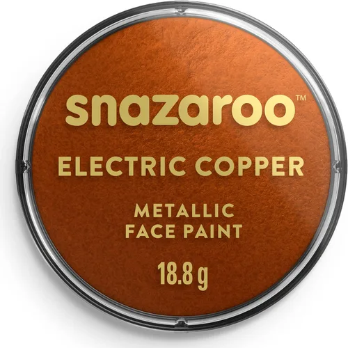 Miniatura 25 de Snazaroo - Pintura metálica para rostro y cuerpo, olla de 18,8 g (0,66 oz), plateada