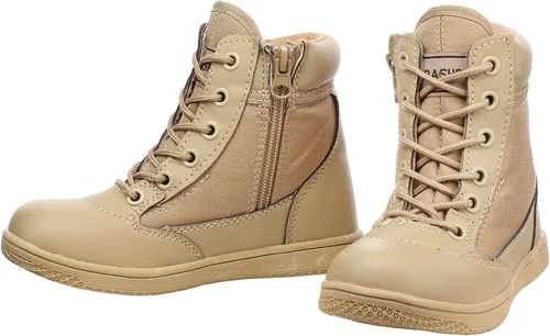 Miniatura 2 de zpllsbratos Botas de senderismo al aire libre para niños y niñas botas de senderismo para caminar
