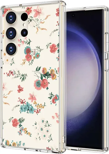 Miniatura 8 de ICEDIO Funda para Samsung Galaxy S23 Plus, delgada, transparente, con diseños de moda, para niñas y mujeres, funda protectora duradera y resistente
