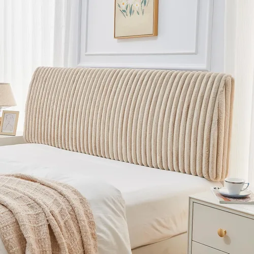 Miniatura 10 de Pinmoco Cabecero tapizado moderno para cama tamaño Queen, altura ajustable y cabecero ergonómico, fácil de montar, resistente y duradero, acabado