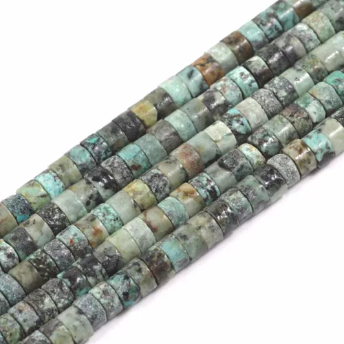 Cuentas Heishi de 1 heishi de 1 hebra de 0.157 x 0.078 pulgadas, cuentas de piedra espaciadora plana plana para hacer pulseras, aretes, joyas,