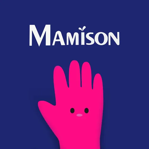 Miniatura 2 de Guantes de goma de cocina de calidad Mamison (1 par, pequeño). Guantes de goma de látex natural reutilizables y antideslizantes para cocina