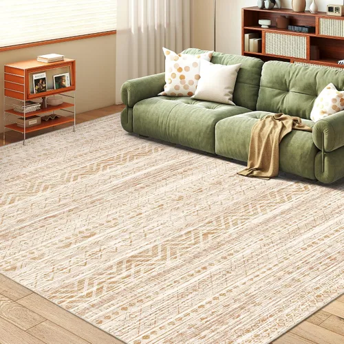 Miniatura 17 de Miukiki Alfombra marroquí lavable de 2 x 3 pies para sala de estar, antideslizante, plegable, grande y suave, para comedor y dormitorio