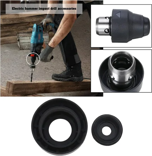 Miniatura 3 de The Lord of the Tools 1 juego de cubierta de repuesto para portabrocas SDS Plus compatible con Bosch GBH2-26 Bit Electric Hammer Drill Drill