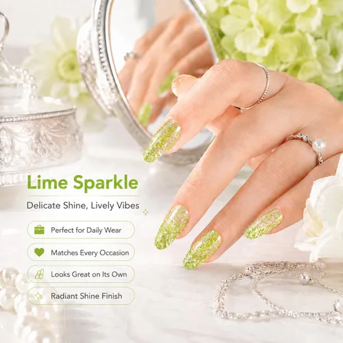 Miniatura 519 de Beetles - Esmalte de uñas de gel marrón – 0.5 onzas líquidas de esmalte de gel marrón oscuro, lámpara LED UV para uñas, regalo de manicura para I