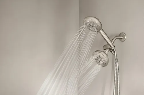 Miniatura 6 de Moen 200C0SRN Hydro Energetix - Ducha combinada, resistente a las manchas, níquel cepillado