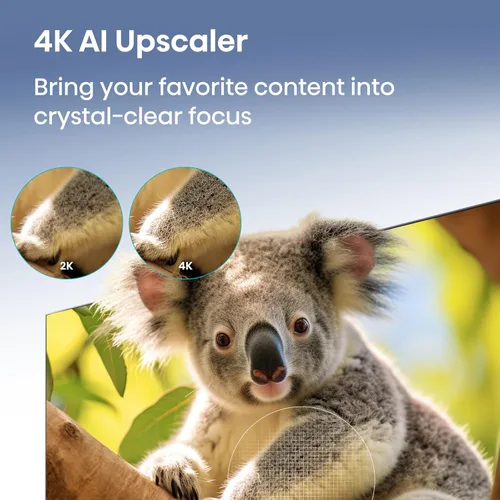 Miniatura 4 de Hisense Serie A7 Smart TV de 55 pulgadas 4K UHD con Google TV con control remoto de voz, modo de juego Plus, Chromecast incorporado