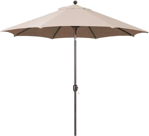 Miniatura 6 de Galtech Sombrilla de mercado de inclinación automática de lujo, 7.5 pies, para patio al aire libre, terraza, piscina, sombrilla independiente