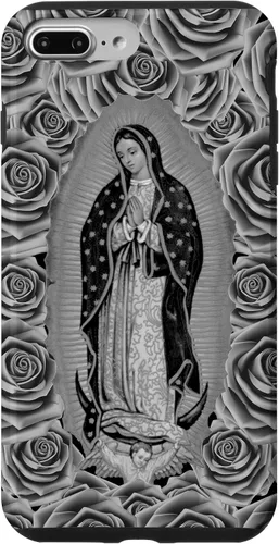 Miniatura 12 de Funda para iPhone 14 Pro Max Our Lady Virgen De Guadalupe Virgen María Floral