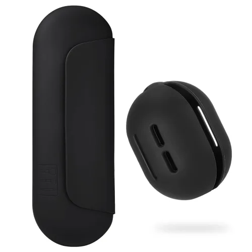 Miniatura 13 de AGIKET Soporte de silicona para brochas de maquillaje, bolsa de cosméticos de viaje: soporte suave y portátil para brochas cosméticas faciales