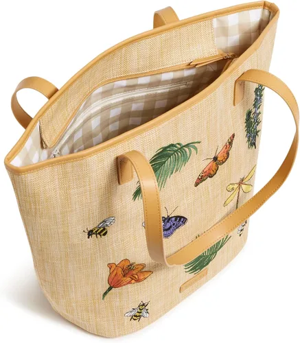 Miniatura 3 de Vera Bradley Bolsa de mano con cubo de paja