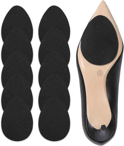 Ashoesert's Shoe Sole Protector for Heels,Shoe Grips on Bottom of Shoes, Anti Slip Shoe Grips,Non Slip Shoe Pads,Non Slip Pads for Shoes, Shoe