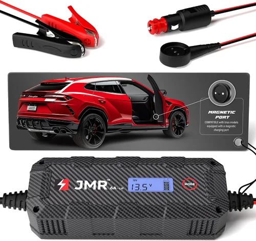 Miniatura 10 de Cargador de batería JMR para Lamborghini Aventador Huracan Gallardo Murcielago, cargador por goteo, acondicionador, mantenedor