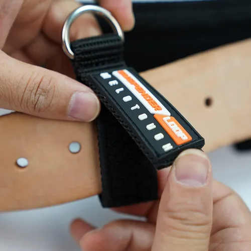 Miniatura 7 de MELOTOUGH Correas para cinturón de alta resistencia para conectores de tirantes, paquete de 4, Negro