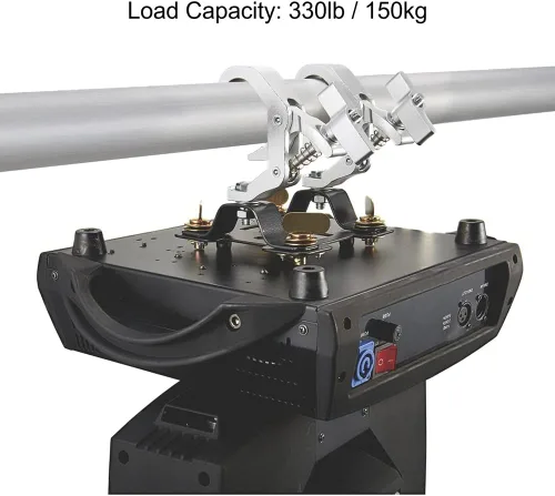 Miniatura 3 de Abrazadera Pro Truss de 1.57 a 2.36 pulgadas, paquete de 4 abrazaderas de iluminación Olaalite para escenario, resistentes, 330 libras, ajuste