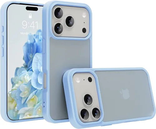 Miniatura 64 de Funda Translúcida Mate para iPhone 11, [Protección contra Caídas de Grado Militar de 10 Pies] Parachoques Protector Delgado Duradero Resistente a