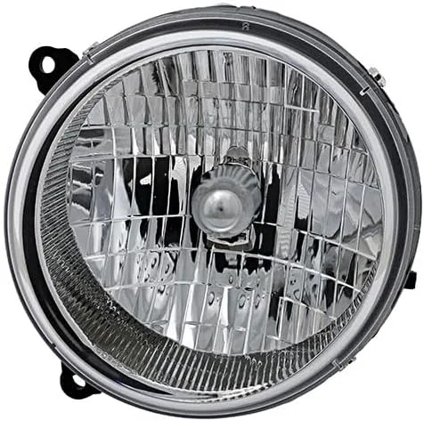 Miniatura 8 de Para Jeep Liberty Faros Lámparas Set 2003 2004 Halógeno Conductor y Pasajero Lado