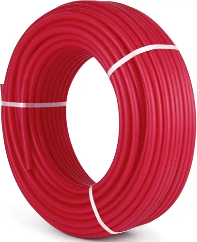 Miniatura 15 de Happybuy Tubo PEX 1 pulgada, 91 metros Tubo PEX para plomería de agua radiante sin barrera Pex-B?1" Sin barrera/91M/Rojo?