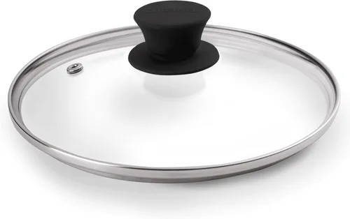 Miniatura 19 de Cuisinel Tapa de cristal – 6 pulgadas – Compatible con Lodge – Funda de repuesto templada totalmente montada – Apto para horno para sartenes – Para