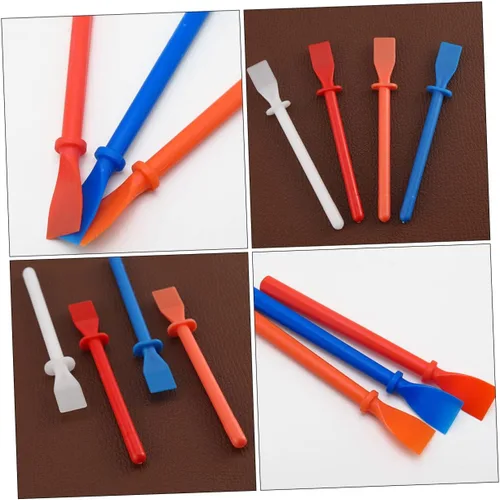 Miniatura 8 de EXCEART 2 Unidades Pp Copolímero mano pegamento herramienta de pintura pegamento frotis aplicador cepillo para manualidades de bricolaje 6 unids*2