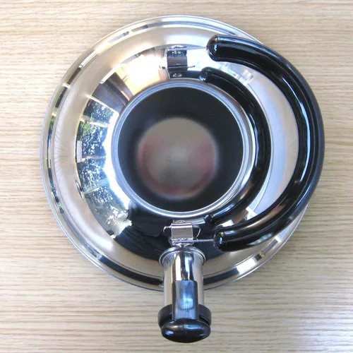 Miniatura 5 de Quickone Takei Fuefuki - Hervidor de silbato de ahorro de energía, 2,5 L, color plateado