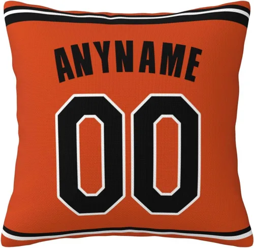 Miniatura 28 de Funda de almohada personalizada: personaliza cualquier nombre y número, regalo de béisbol personalizado para hombres y mujeres, funda de almohada MT