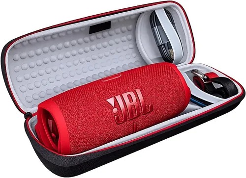 Miniatura 13 de JBL Charge 5 - Altavoz Bluetooth portátil impermeable (IP67) con carga USB Powerbank, 20 horas de tiempo de reproducción, Partyboost, incluye funda