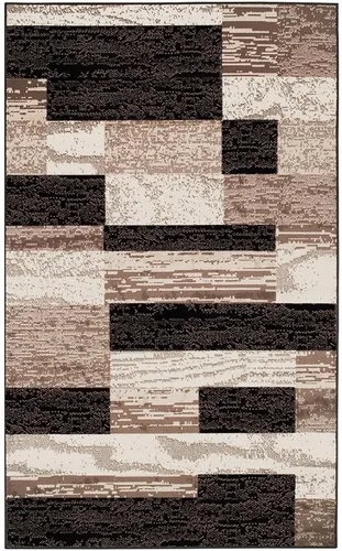 Miniatura 3 de BNM Indoor Small Area Rug, Jute Backing, Modern Geometric, Perfect for Living Room, Dining Room, Bedroom, Hardwood Floors, Office, Dorm, Entryway