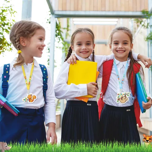 Miniatura 5 de Ctosree Juego de 8 cordones de PVC irrompibles para pasillos y pases escolares, suministros escolares, suministros para profesores, para aula