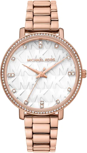 Miniatura 8 de Michael Kors Pyper - Reloj de acero inoxidable para mujer, con correa de acero, cuero o silicona