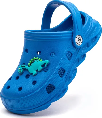 Miniatura 6 de WOUEOI Zapatos de jardín para niños y niñas, sandalias de dibujos animados, zuecos, pantuflas de playa para niños