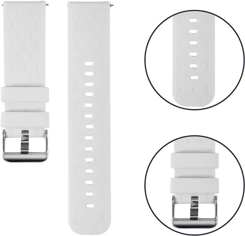 Miniatura 4 de Pulseras compatibles con Michael Kors Access Sofie/Sofie HR/Runway Smart Watch, correa de reloj de 0.709 in de ancho correas de silicona