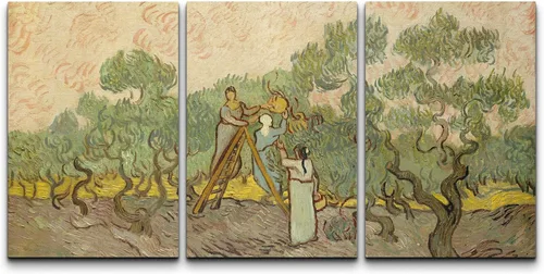 Miniatura 82 de Lienzo decorativo para pared - cuadro con estampado Giclée para decoración del hogar Noche estrellada sobre el Ródano