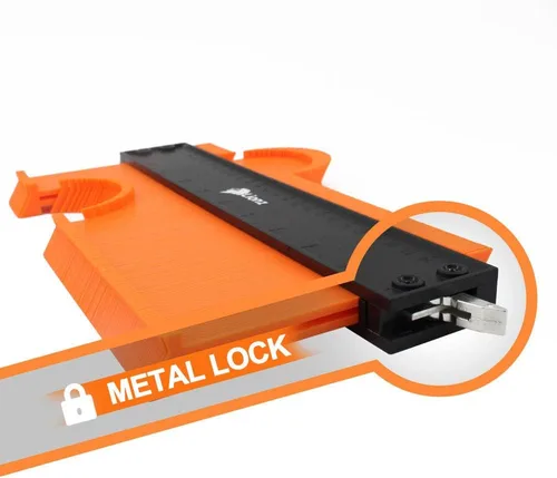 Miniatura 3 de Lionz Herramienta de Forma y Contorno de Calibre de Contorno - Herramienta de Perfil Super Calibre de 10" con Tornillos de Bloqueo y Ajuste