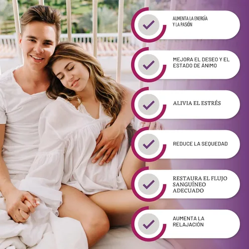 Miniatura 3 de Potenciador de Libido Femenino para Mujeres - Aumenta la Pasión, el Deseo y la Emoción - Alivia el Estrés, Reduce la Sequedad y Aumenta