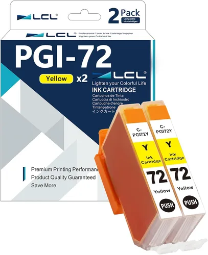 Miniatura 8 de LCL Cartucho de tinta de repuesto compatible para PGI-72 PGI-72CO Pro-10 Pro-10s (paquete de 2 optimizadores Chroma)
