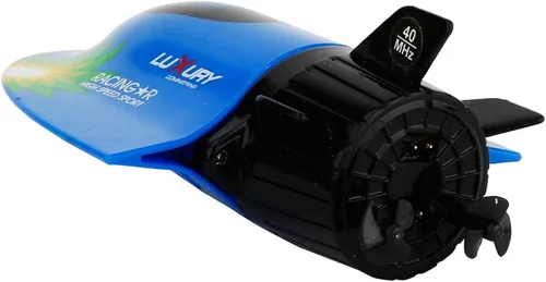 Miniatura 7 de GoolRC Mini barco submarino RC, juguete de buceo impermeable con control remoto (azul)
