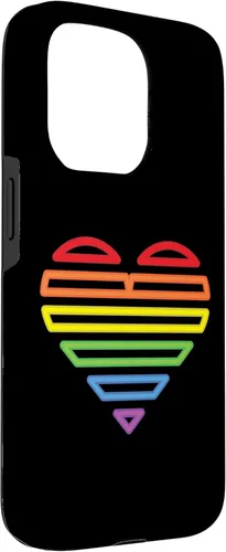 Miniatura 3 de iPhone 15 Pro LGBT Gay Pride Gift - Funda Rainbow Lesbian Bi Transgénero