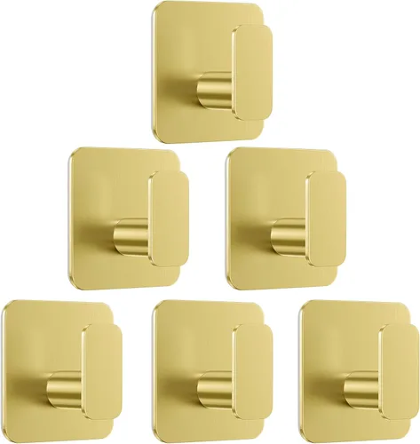 Miniatura 11 de Aikzik Ganchos Negros para Colgar de Servicio Pesado, Ganchos Adhesivos para Ducha, Baño, Cocina, Bata, Toalla, Abrigo, Gancho Impermeable y Negro 4