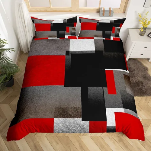 Miniatura 22 de Feelyou Juego de ropa de cama de animales del zoológico, tamaño individual, funda de edredón de animales de dibujos animados para adolescentes
