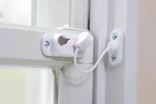 Miniatura 7 de Dreambaby Breezz-Safe - Bloqueo de restrictor de ventana deslizante sin llave para niños - Tope de seguridad para bebés - Blanco