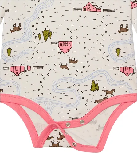 Miniatura 4 de Carhartt Baby-girls - Conjunto de 3 piezas de body de manga larga, overoles y babero de comida